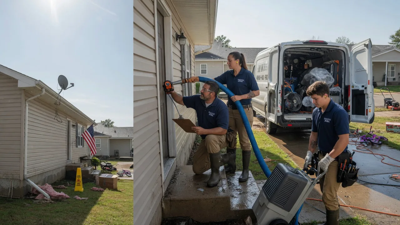Ceiling Water Damage Restoration in Bledsoe, TX near me